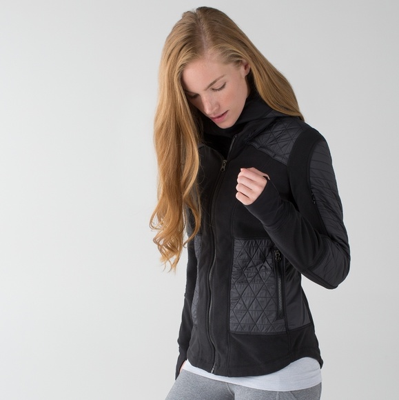 lululemon athletica Jackets & Blazers - Lululemon fleecy keen black jacket